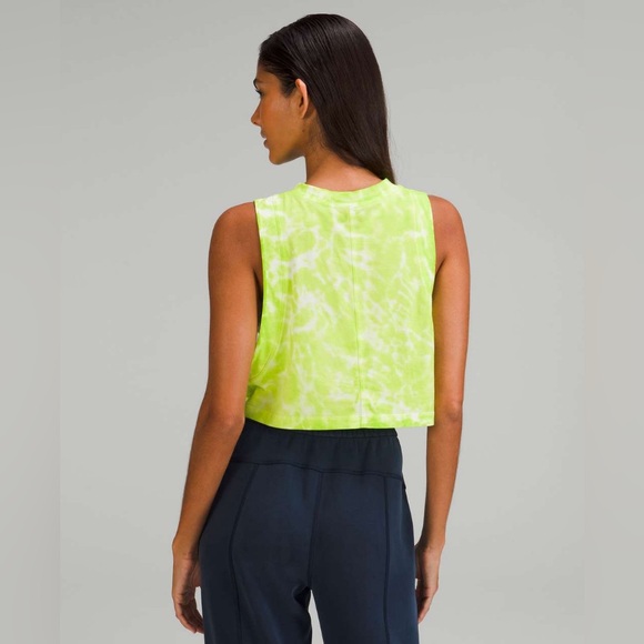Lululemon All Yours Cropped Cotton Tank Top
Marmoleado Tie Dye Eccentric Lime - Picture 2 of 6